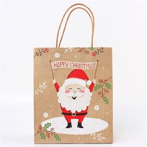 Christmas Gift Bags Kraft Paper