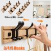 Coat Hanger Hooks Wall-Mounted