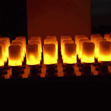 Creative LED Flame Bulb Lights