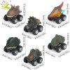 Dinosaur Cars Vehicle Car Set (6 pcs)