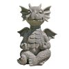 Dragon Garden Decoration 16cm Resin Outdoor Statue