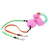 Dual Dog Leash Retractable Cord