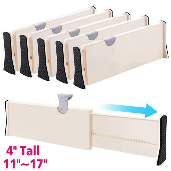 Expandable Drawer Dividers Set (5pcs)