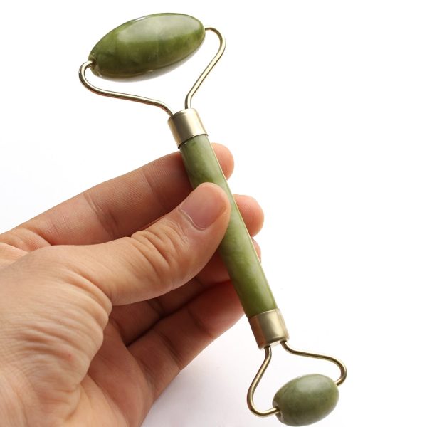 Face Massager Jade Double Roller