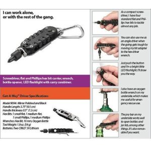 Keychain Screwdriver Pocket Tool