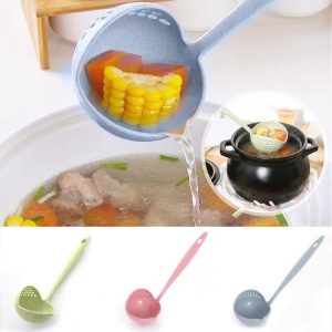 Ladle Soup Long Handle Strainer