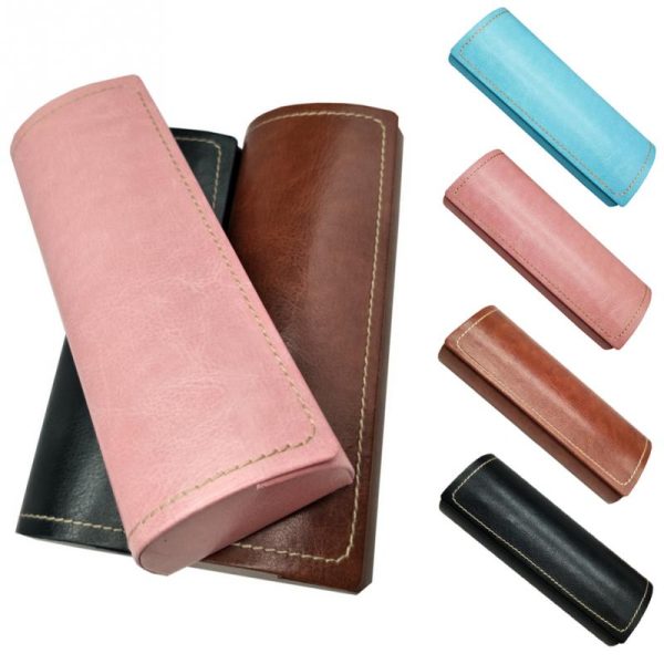 Leather Glasses Case Waterproof Case