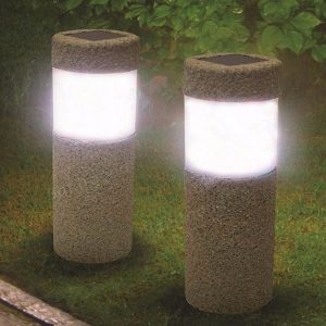 Pillar Garden Light Solar Powered