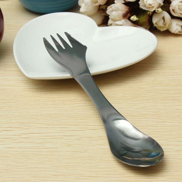 Portable Spork Camping Cutlery Tool