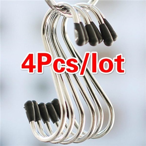 Pot Hanger Hooks Stainless Set (4pcs)