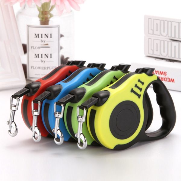 Retractable Dog Leash Pet Accessories