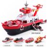 Ship Simulation Underground Garage Track Toy