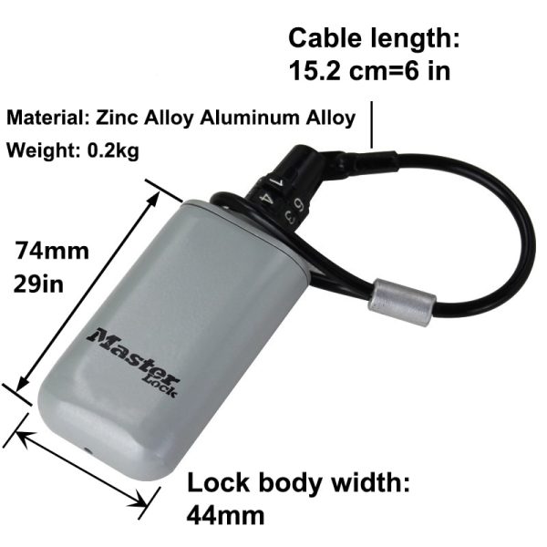 Small Lock Box Key Safe Storage