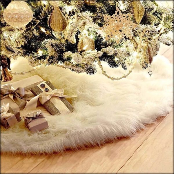 Tree Skirt Christmas Carpet Decor