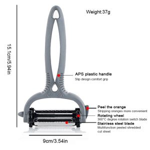 Veggie Peeler Rotating Slicer Tool