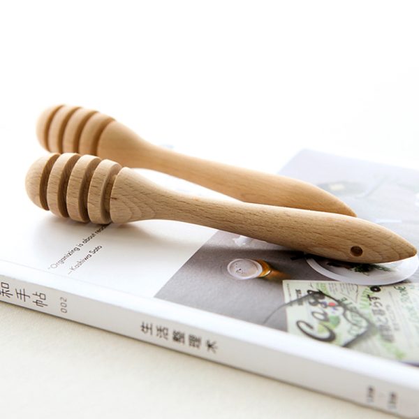 Wooden Honey Dipper Honey Stirrer