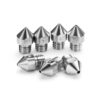 0.3mm/0.4mm/0.6mm/0.8mm/1.0mm/1.2mm/1.5mm TC4 Titanium Alloy M6 Thread Nozzle For 3D Printer