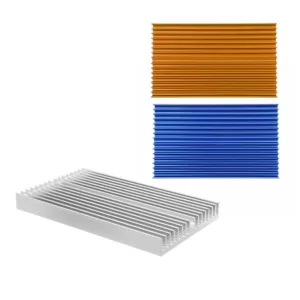 100*60*10mm Aluminum PCB Heatsink Cooler Radiator For DLP UV 3D Printer LED Electronic Integrated Circuit