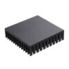 10pcs 40mm*40mm*11mm Black Heatsink for Stepper Motor 3D Printer Part