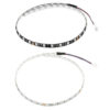 12v Black/24v White 3D Printer RGB 5050 Waterproof LED Strip Light with Cable for Lerdge Board Dual Extruder Module