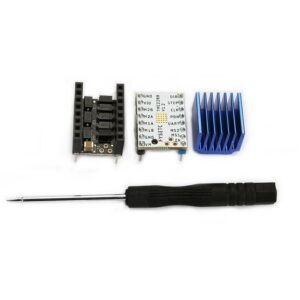 15Pcs Super Silent TMC2208 V1.2 Stepper Motor Driver Module + 10Pcs Heatsink + 5Pcs Stepstick Smoother Kit for 3D Printer