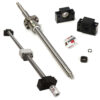 1Set Antibacklash RM1605 360 mm Ball Screw & Nut+BF12/BK12+6.35*10 mm Couplering