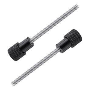 2pcs 5.5 inch M4 Release Groove Feed Trough Hand Fixing Screw For Light Curing 3D Printer