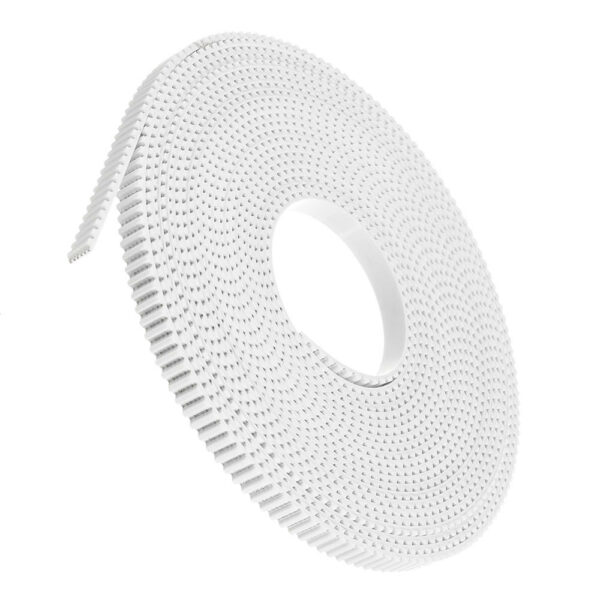 3 Rolls 5M White PU Timing Belt T2.5-10MM Transmission Synchronous Belts for 3D Printer