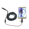 3-in-1 8mm 6LED Rigid Waterproof Endoscope USB Type C Borescope Inspection Camera 1/2/3.5/5/10M