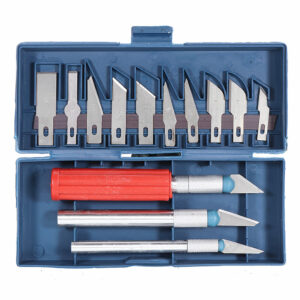 3D Printing Model Carving Tools Aluminum Alloy Trimming Carving Tools Box Set for 3D Printer