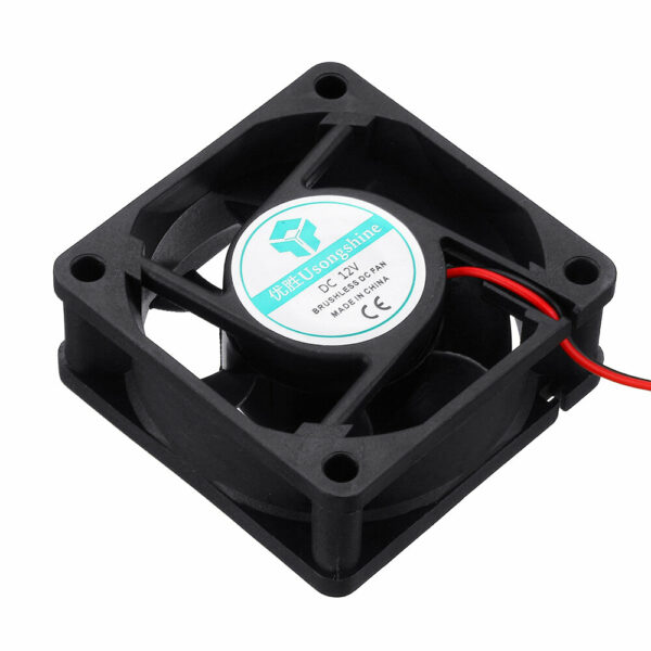 3Pcs 12v 6025 60*60*25mm Cooling Fan with 2Pin Cable for 3D Printer