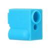 3Pcs Blue Silicone Volcano Heating Block Protective Case for 3D Printer Part V6 Hotend