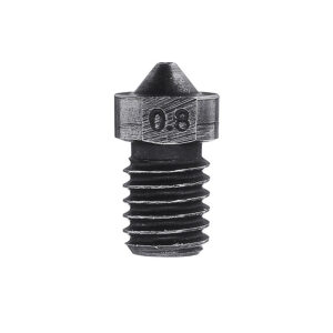 3pcs 1.75mm 0.8mm V6 Hardened Steel Nozzle For J-Head Hotend Extruder 3D Printer Part