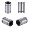 4Pcs Anet® LM8UU Linear Ball Bearings 8mm Bore Dia 15mm OD 24mm Length Rubber Linear Ball Bearing Bushing for 3D Printer