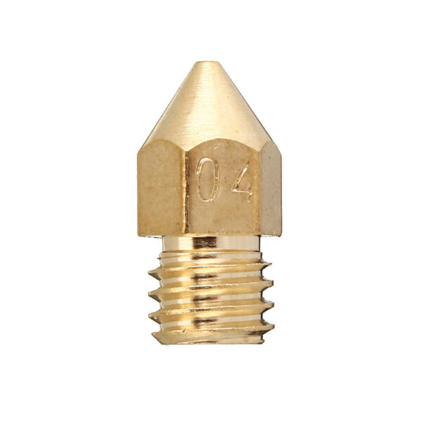 5PCS 1.75mm/0.4mm Copper Thread Extruder Nozzle For 3D Printer