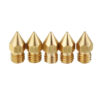 5PCS 1.75mm/0.6mm Copper Thread Extruder Nozzle For 3D Printer