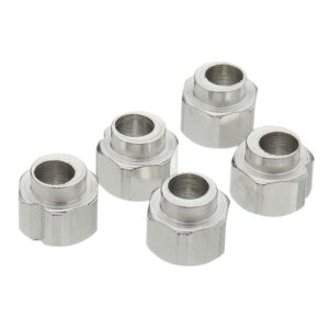 5PCS 5mm Bore Stainless Steel Eccentric Spacers Nut For V Wheel Aluminium Extruder 3D Printer Reprap