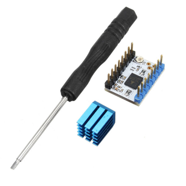 5Pcs Ultra-silent TMC2130 Stepper Motor Driver Module w/Heat Sink DIY Kit For 3D Printer