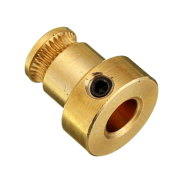 8pcs Brass Feeding Wheel 1.75mm Filament Extruder Drive Gear For 3D Printer Extruder Pulley