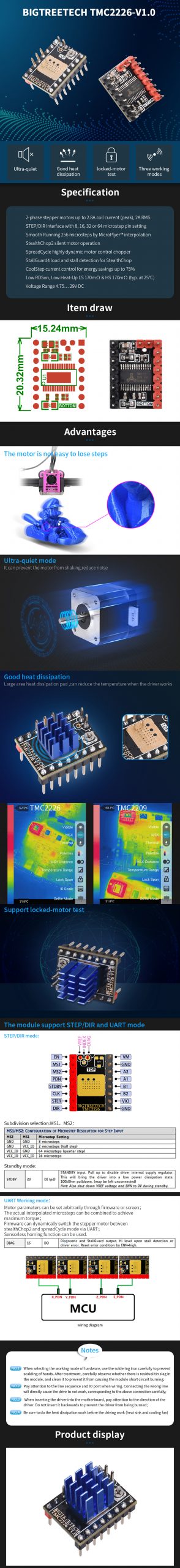 TMC2226 V1.0 Stepper Motor