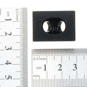 Aluminum Black Angle Corner Connector For 20mm Profile Extruder 3D Printer Part