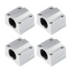 Anet® 4Pcs 34*30*20mm SCS8UU Linear Ball Bearing Slide Block for 3D Printer