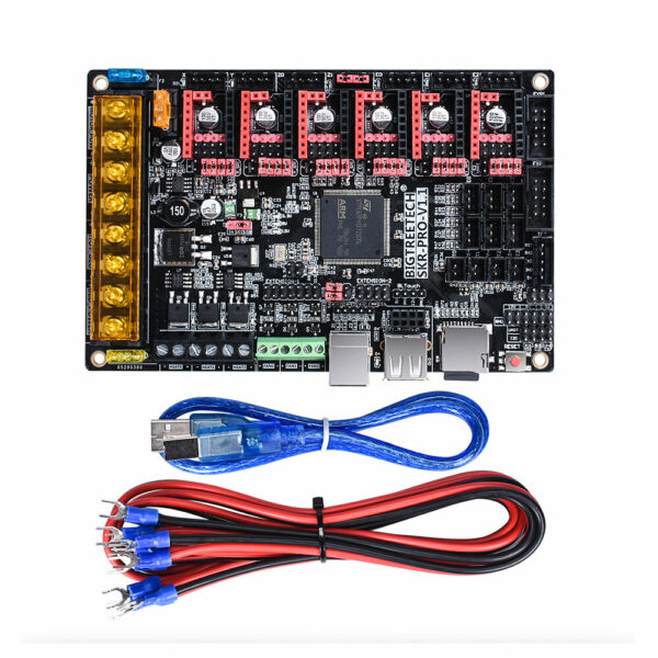 BIGTREETECH SKR PRO V1.1 32Bit Mainboard + TFT35 V2.0 Display + 6Pcs TMC2208 Uart Driver Kit for 3D Printer