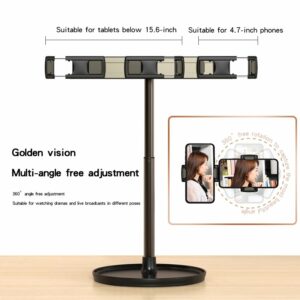 Z2 Adjustable Universal Rotates 360 Degree Retractable Desktop Phone Stand Holder Stand for Tablet Mobile Accessories