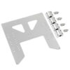 Black/Silver Aluminum Y Carriage Hot Bed Support Plate with Slider for 3D Printer