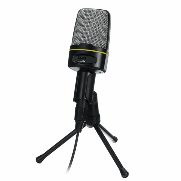 Desktop Tripod Microphone Profession For PC Phone YouTube Skype Games Desktop