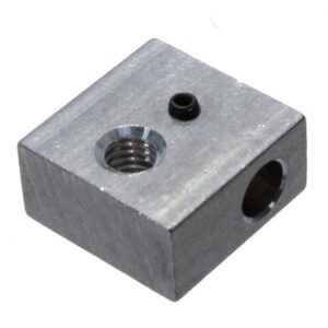 MK7/MK8 20*20*10mm Aluminum Heating Block For 3D Printer