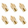 MK8 Extruder Nozzle Head Brass FDM Set M6 Thread 1.75/3.0 Filament Nozzle 3D Printer Accessories