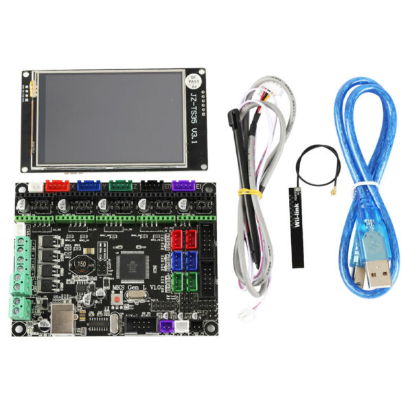 MKS GEN L Motherboard with 3.5 Inch LCD WIFI Touch Screen Kit for 3D Printer