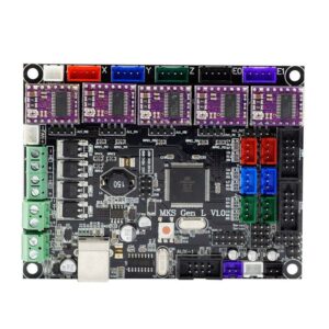 MKS-GEN L V1.0 Integrated Controller Mainboard + 5pcs DRV8825 Stepper Motor Driver Compatible Ramps1.4/Mega2560 R3 For 3D Printer